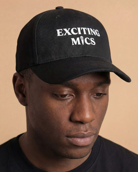 5 Panel Structured Black Hat